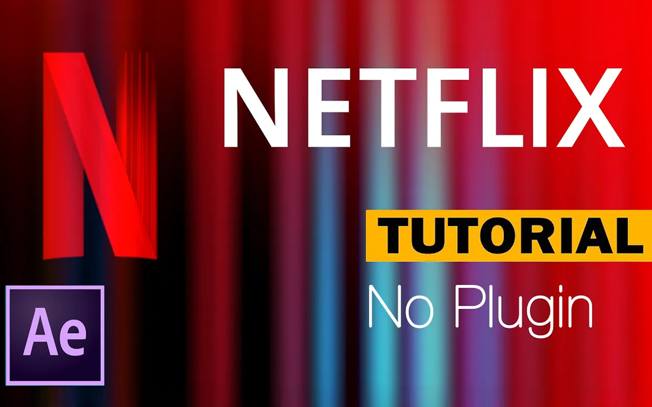 After Effects Tutorial | how to create the Netflix intro